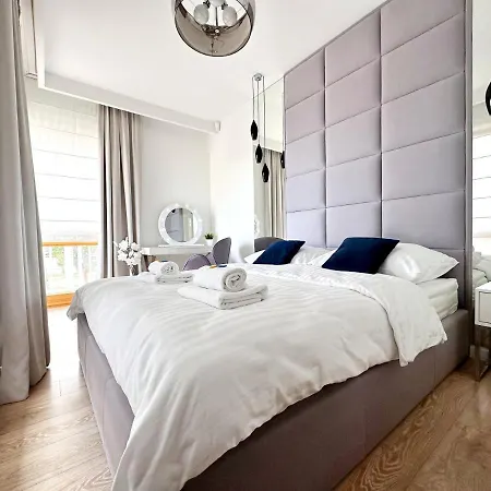 شقة Nadmorski Luksusowy Apartament Premium Mila Baltica Blisko Plazy I Molo Brzezno